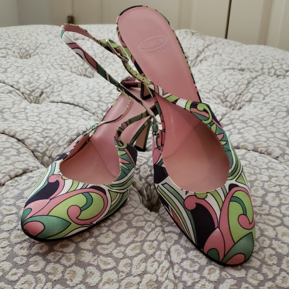 Joan and David (Circa) Slingbacks